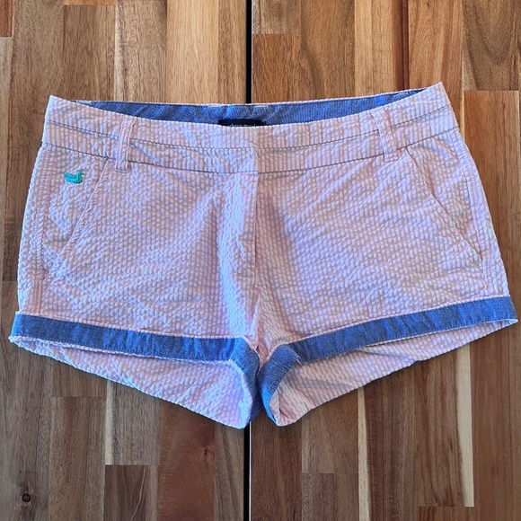 NWOT Southern Marsh The Brighton Short - Pink/Navy (4) - Picture 2 of 6